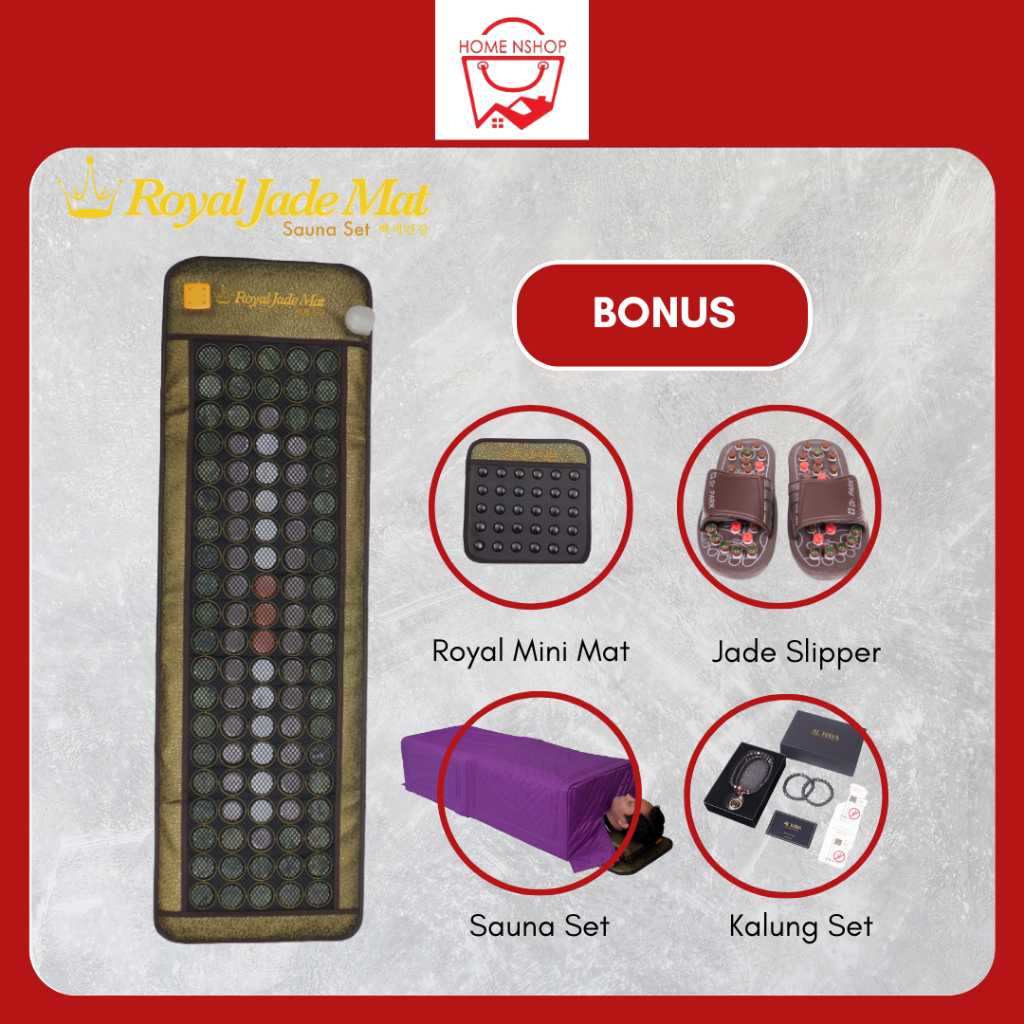 Jual ROYAL JADE MAT SAUNA SET TERAPI KESEHATAN Home nSop Shopee