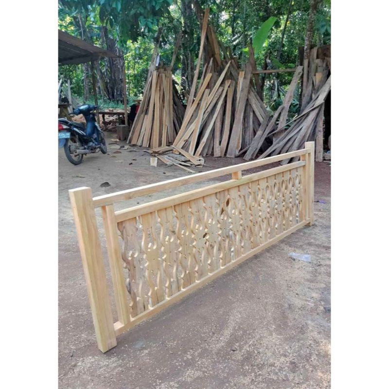 Jual Pagar rumah joglo kayu jati perhutani | Shopee Indonesia