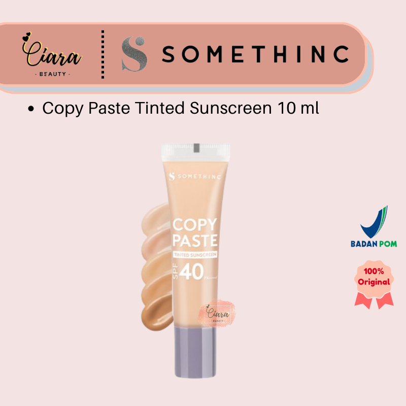 Jual Somethinc Copy Paste Tinted Sunscreen 10ml SPF 40 PA++++ | Shopee ...