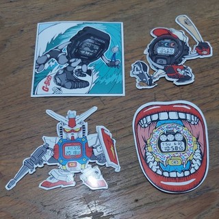 Jual Sticker G-Shock Character Set (4pcs) | Shopee Indonesia