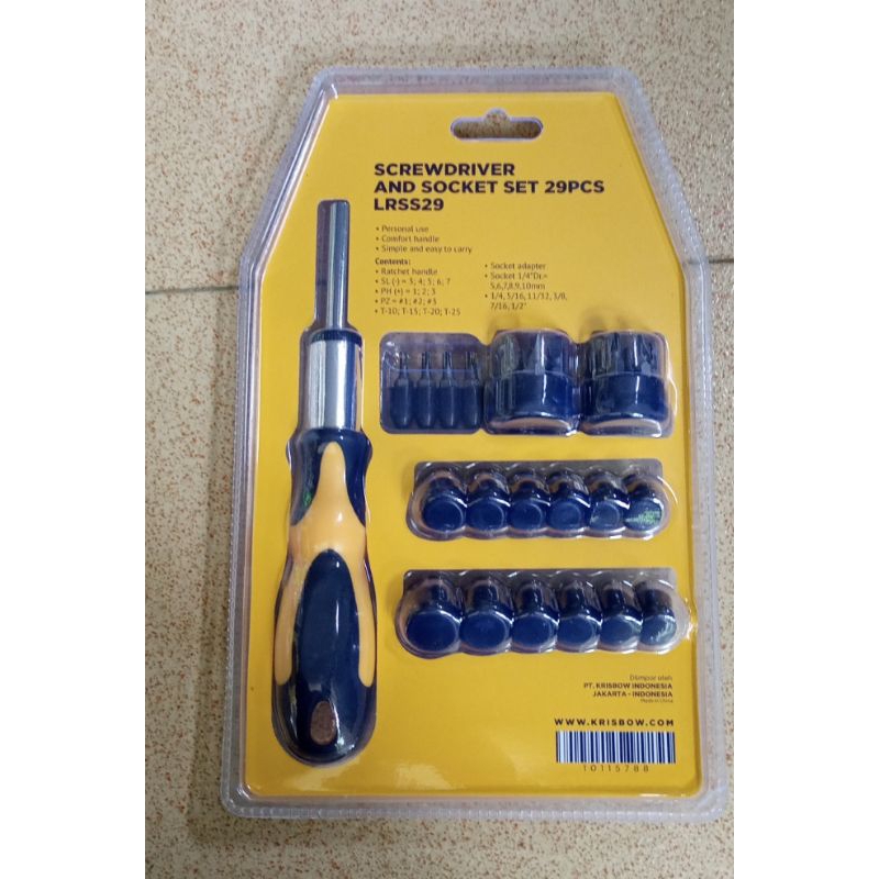 Jual obeng ratchet krisbow | Shopee Indonesia