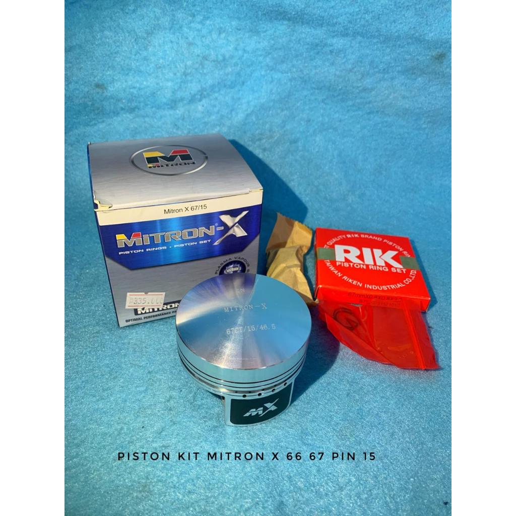Jual PISTON KIT SEHER SEKER MENTAHAN CUSTOM DOME MITRON X DIAMETER 66