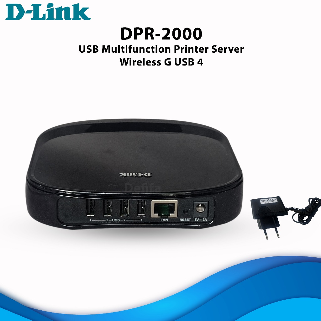 Jual D-Link DPR-2000 Wireless G USB 4-Port Multifunctional Print Server ...