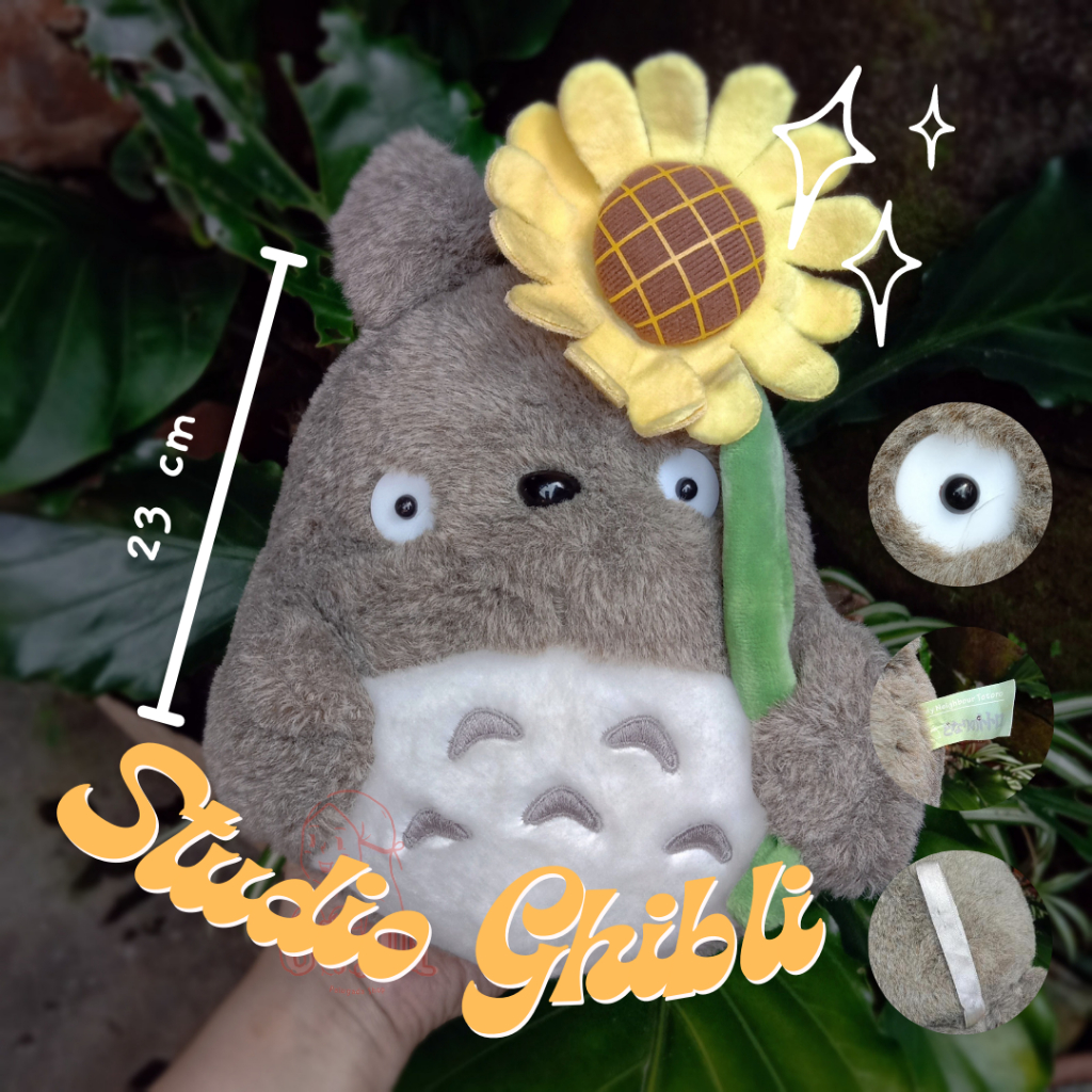 Jual BONEKA PLUSH GHIBLI TOTORO SUN ARROW Shopee Indonesia