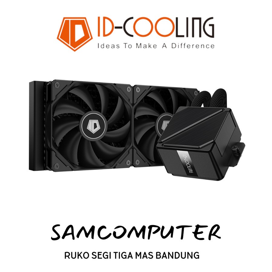 Jual ID-COOLING DASHFLOW 240 Basic BLACK AIO CPU Water Cooling | Shopee ...