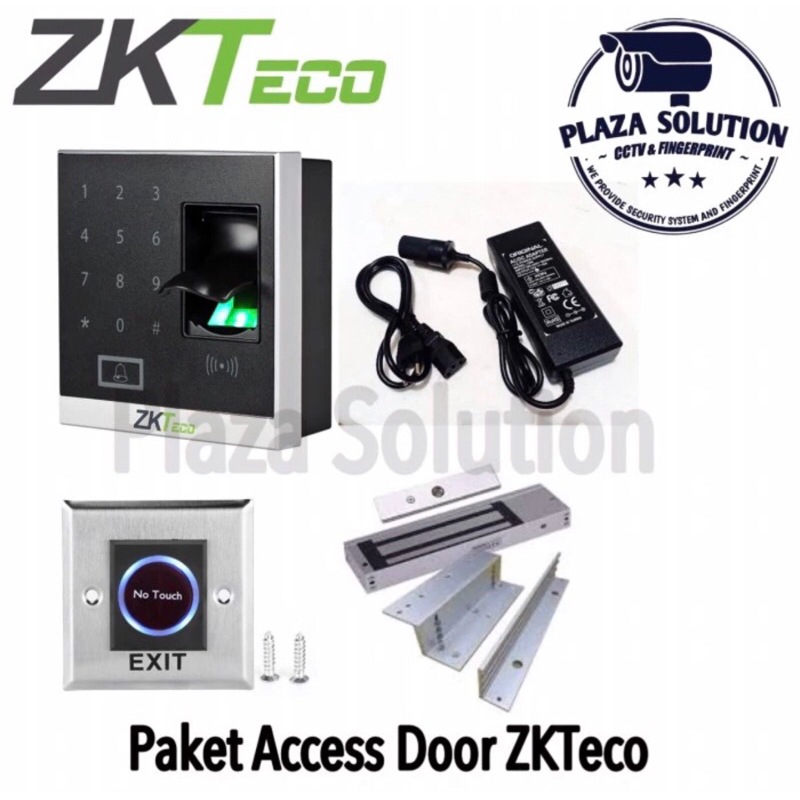 Jual Paket Access Door Control RFID ZKTeco X8 | Shopee Indonesia
