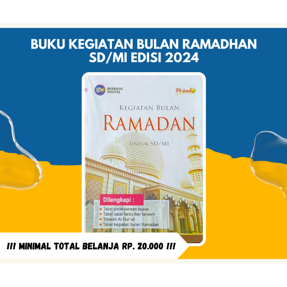 Jual Buku Panduan Kegiatan Bulan Ramadhan SD/MI Edisi 2024 Terbaru ...