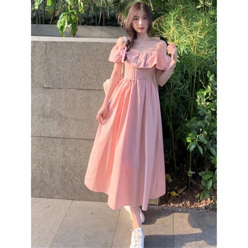 chinese dress ladies Handu clothing 2019 Korean version of the summer women's loose skirt s –  Dit Interactive main image 0