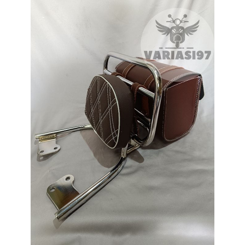 Jual Back rack honda stylo 160 / behel rak bagasi motor honda stylo 160 ...