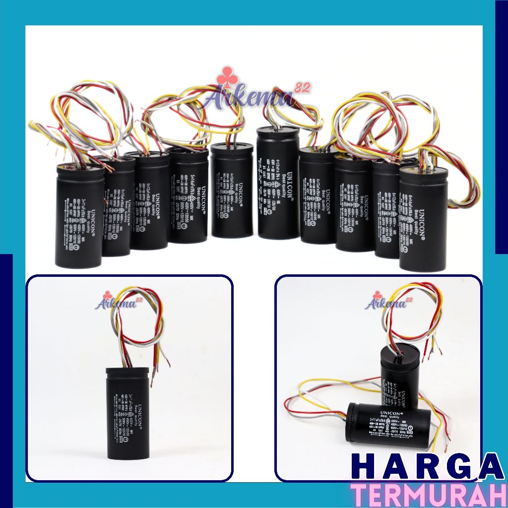 Jual KAPASITOR MESIN CUCI 2 TABUNG | CAPASITOR DINAMO ALCO UNICON ...