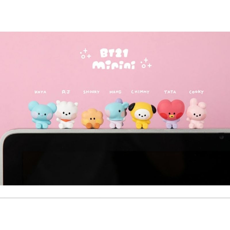 Jual READY OFFICIAL BT21 MONITOR FIGURE ( BACA DESKRIPSI ) | Shopee ...