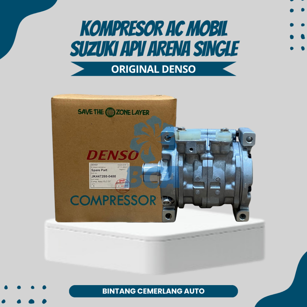 Jual COMPRESSOR KOMPRESOR AC Mobil Suzuki APV Arena Single ORIGINAL ...