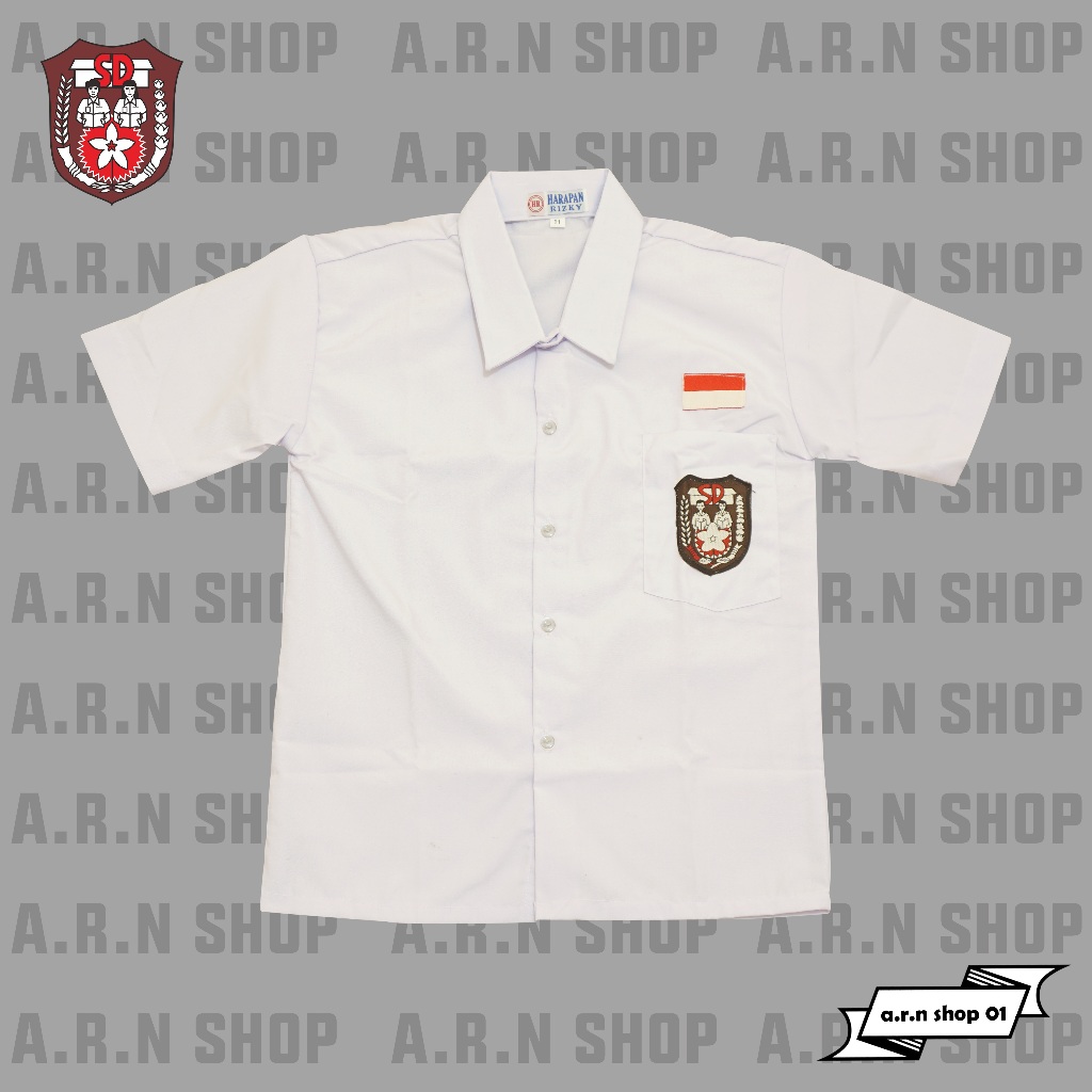 Jual PROMO- SERAGAM MURAH // SERAGAM PUTIH // seragam sekolah sd// Baju