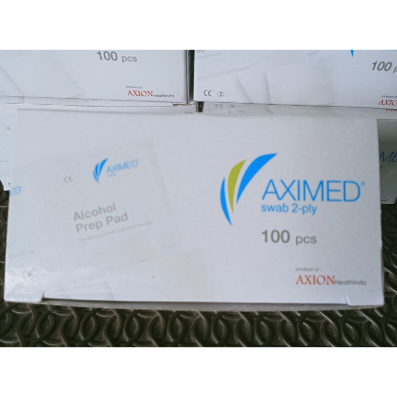 Jual Alkohol prep pad Aximed per box isi 100pcs | Shopee Indonesia