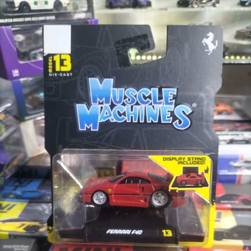 Jual Muscle Machines Ferrari F40 (merah) Shopee Indonesia
