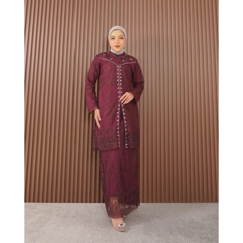 Jual KURUNG MELAYU / SET ROK REZYA TILE PAYET | Shopee Indonesia