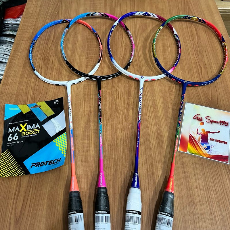 Jual RAKET BADMINTON PROTECH MATRIX NANO W X Y Z Shopee Indonesia