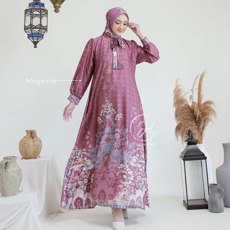 Jual DYN Signature Titana Dress & Titania Dress - Gamis Couple Set ...