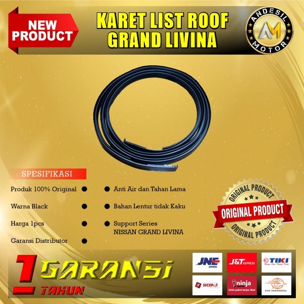 Jual karet roof/list moulding roof/karet atap /karet cabin/drip side