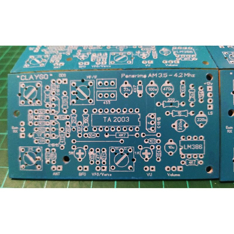 Jual PCB Radio HF Receiver AM DSB 4.1 MHz 