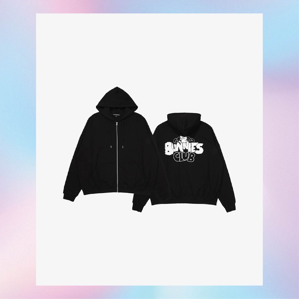 NEW JEANS Bunnies Club Official Merch - Hoodie, keyring (OFFICIAL WEVERSE)