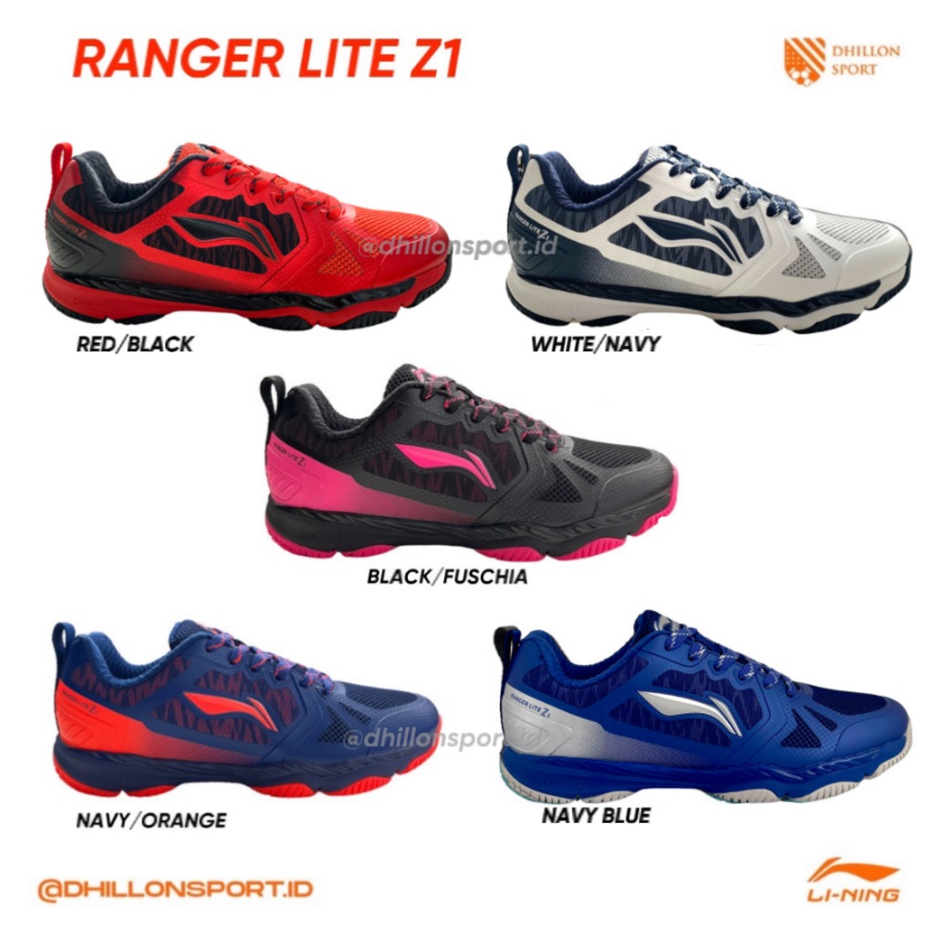 Jual Sepatu Badminton LINING RANGER LITE Z1 Original | Shopee Indonesia