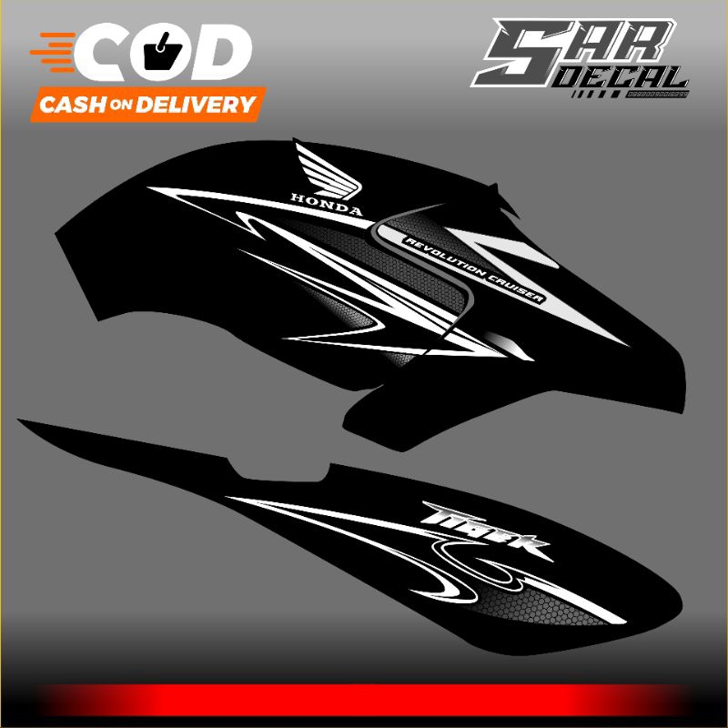 Jual striping tiger striping Tiger Revo custom - striping tirev variasi