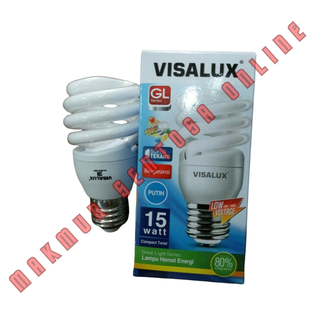 Jual Lampu Plc Visalux 8 Watt Ulir Spiral Tornado Shopee Indonesia 2542