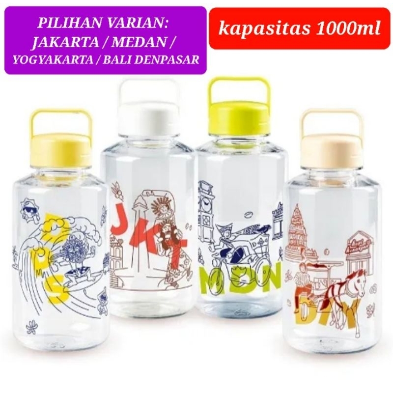 Jual tumbler 1000ml kopi kenangan city of indonesia tumbler jakarta