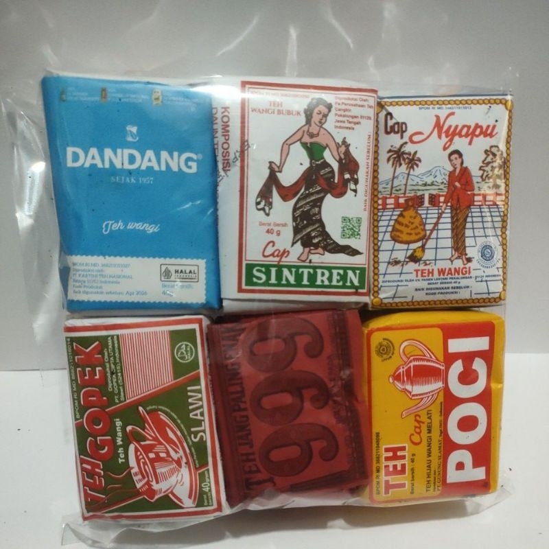 Jual Paket Teh Racikan Solo isi 6 (2 Variasi) | Shopee Indonesia