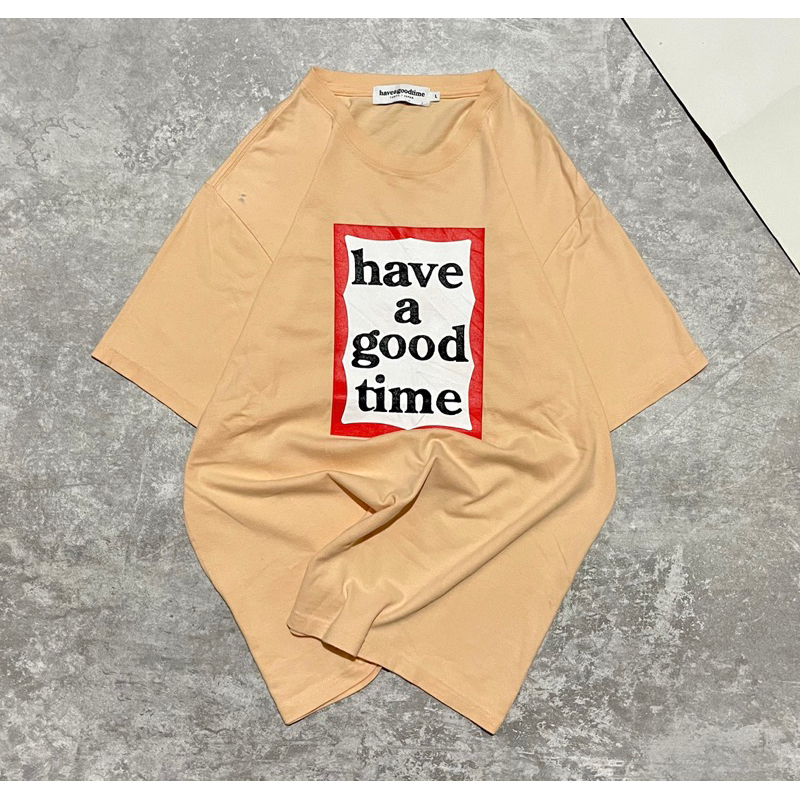 Jual TSHIRT HAVE A GOOD TIME RED FRAME | Shopee Indonesia