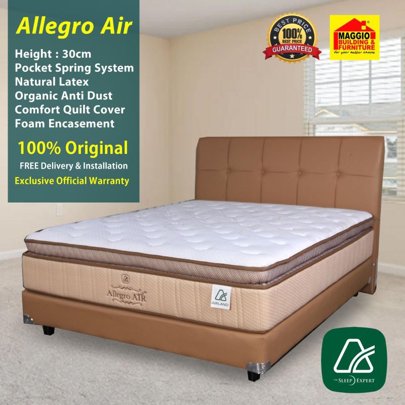 Jual KASUR AIRLAND ALLEGRO AIR AIRLAND SPRINGBED Shopee Indonesia