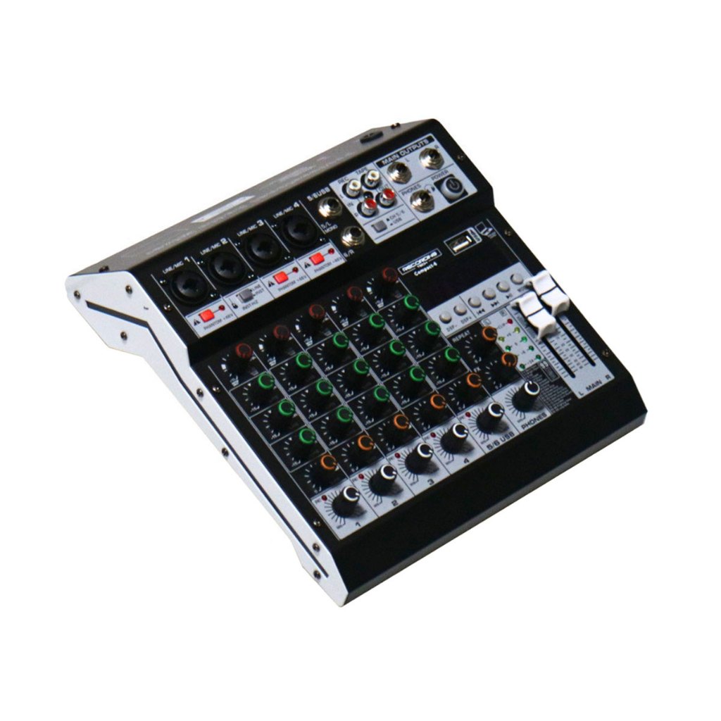 Jual Recording Tech COMPACT 6 COMPACT6 6 Channel USB Audio Mixer ...