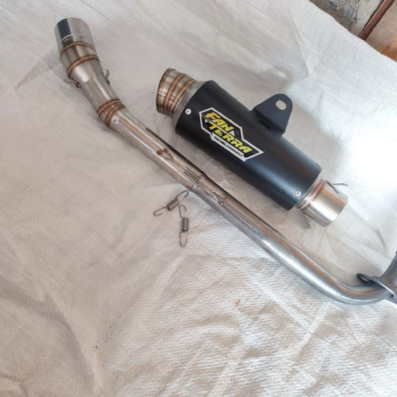 Jual kenalpot racing fantera black kloting kompetisi black pnp motor ...