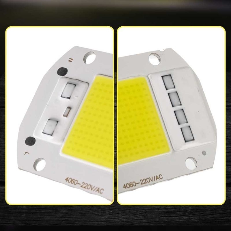 Jual Papi Holly Kit Modul Pcb Chip Lampu Led Cob 50W 220V Floodlight ...