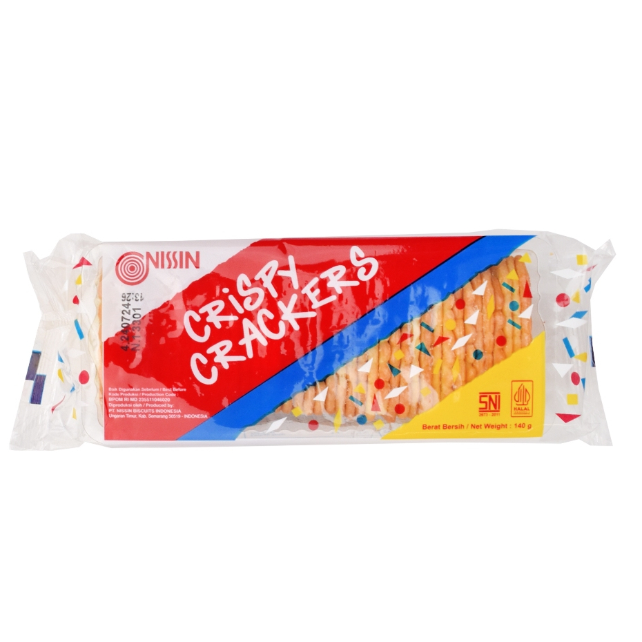 Jual Nissin Crispy Crackers 140gr Nissin Crispy Crackers Original