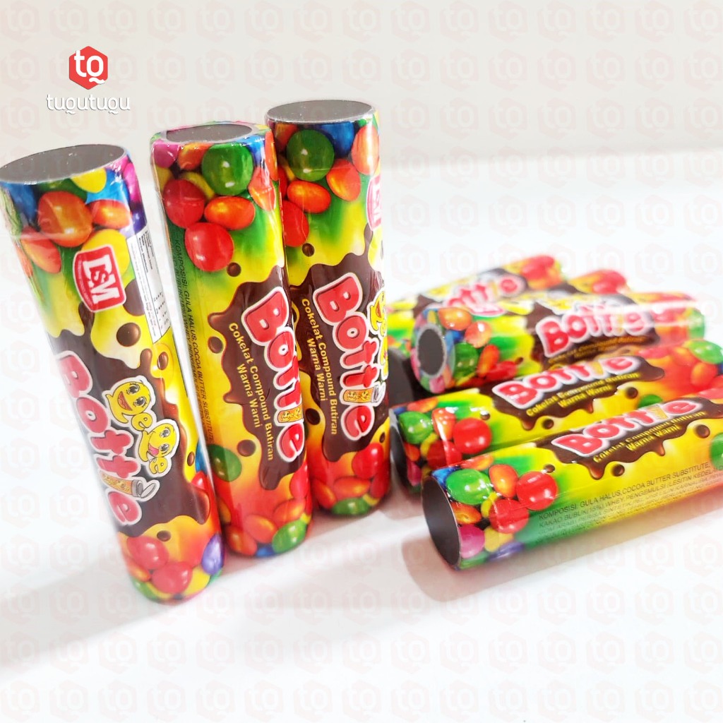 Jual Permen Coklat Butiran Botol Warna Warni Viral | Shopee Indonesia
