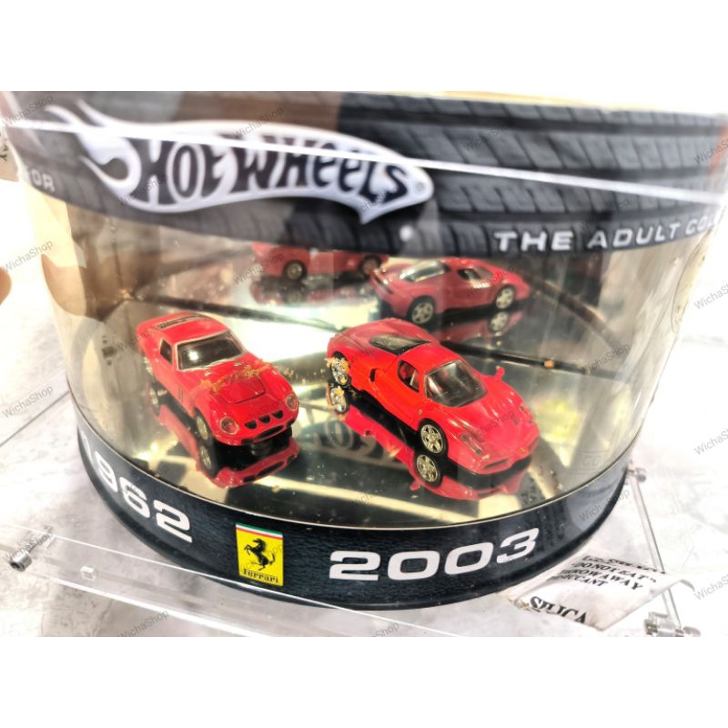 Jual Hot Wheels Oil Can Ferrari 250 GTO dan Enzo 1962 2003 free