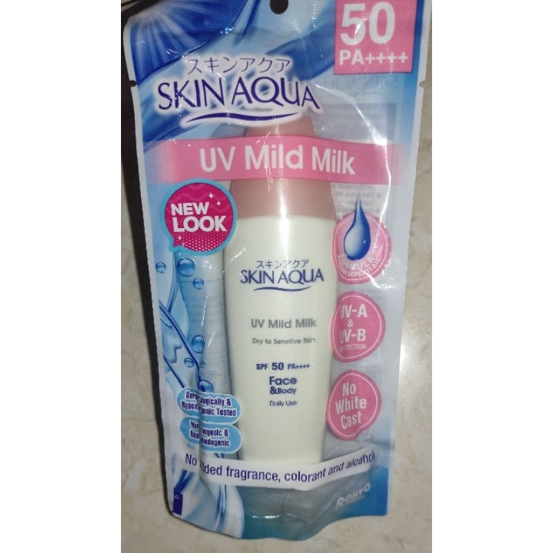 Jual Skin Aqua Skinaqua Uv Moisture Milk Spf 50 Sunscreen Series Tabir