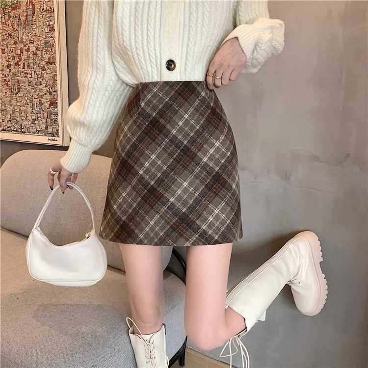 Jual AJW Rok Mini Tartan Bahan Cotton Wolly Premium ZAA | Hot Pants ...