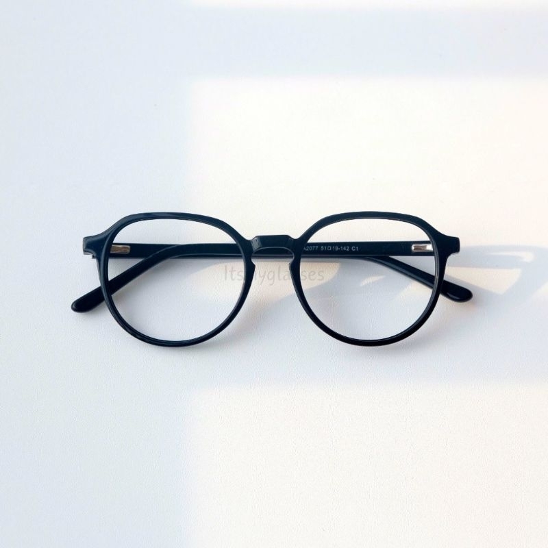 Jual Optical Frame Noe - Kacamata Bulat - Asetat - Minus/Silinder/Plus ...