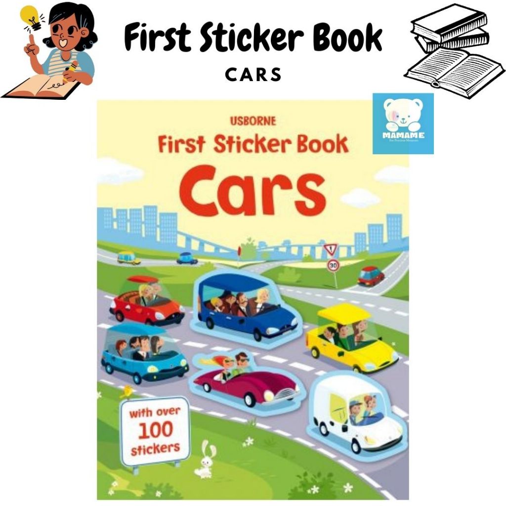 Jual [MAMAME]First Sticker Book // Buku Stiker Dan Bacaan Anak-anak ...