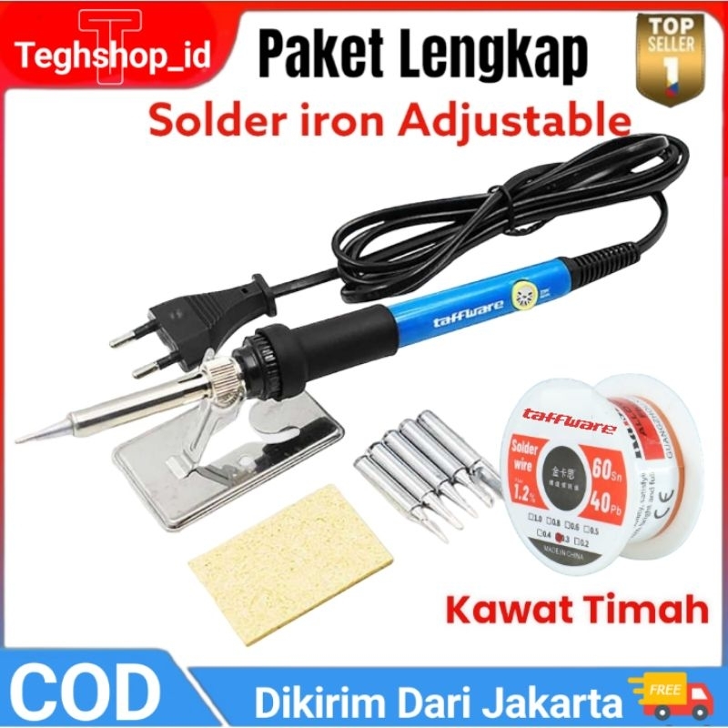 Jual Paket Lengkap Soldering Bisa Cod Original Solder Taffware