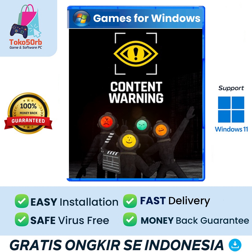 Jual Content Warning Game For PC Full Version | Shopee Indonesia