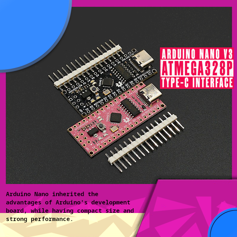 Jual NOLOGO ARDUINO NANO V3 ATMEGA328P TYPE-C DEVELOPMENT BOARD ... image.