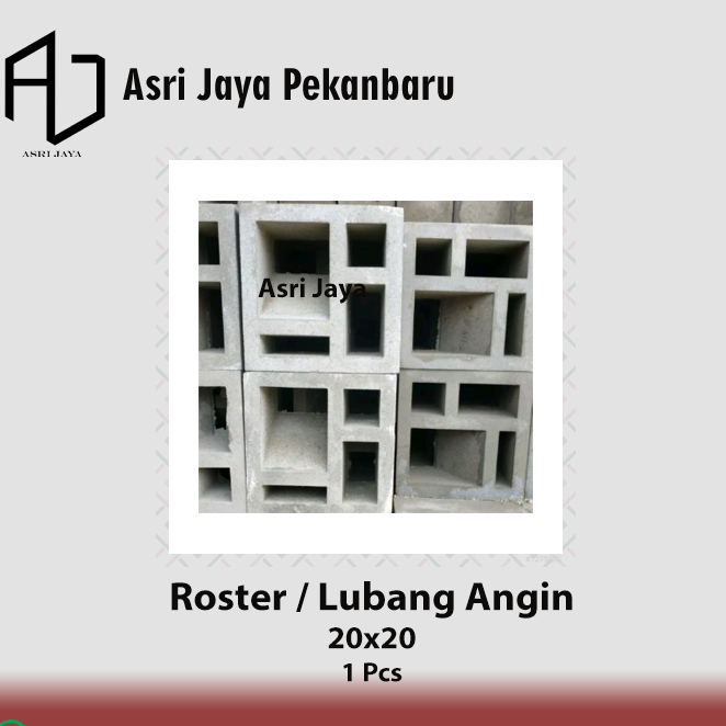 Jual Roster Beton Lubang Angin 20x20 Pekanbaru Shopee Indonesia