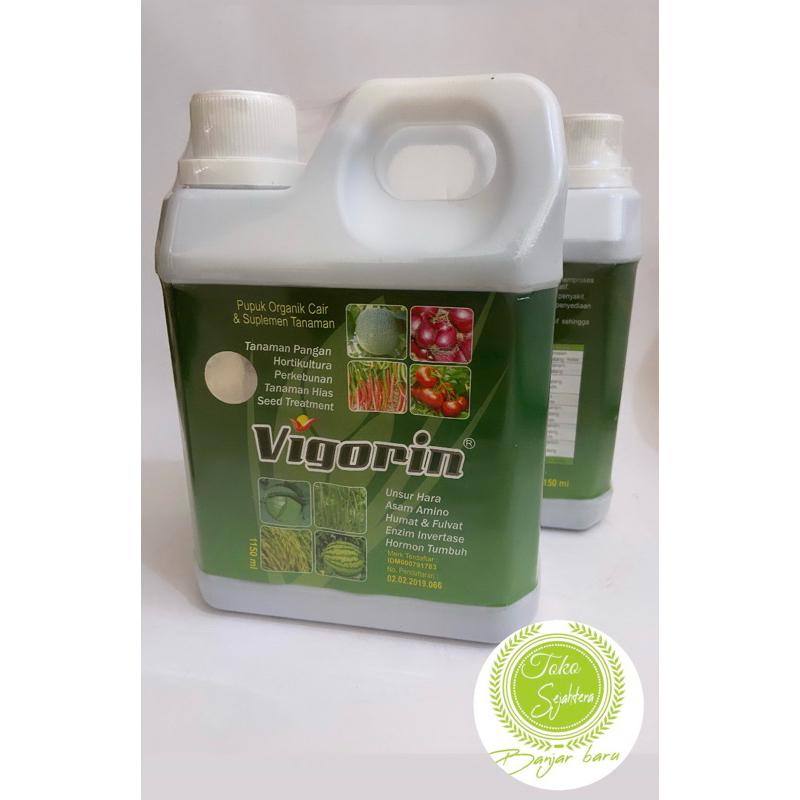 Jual PUPUK ORGANIK CAIR DAN SUPLEMEN TANAMAN VIGORIN 1Ltr | Shopee ...