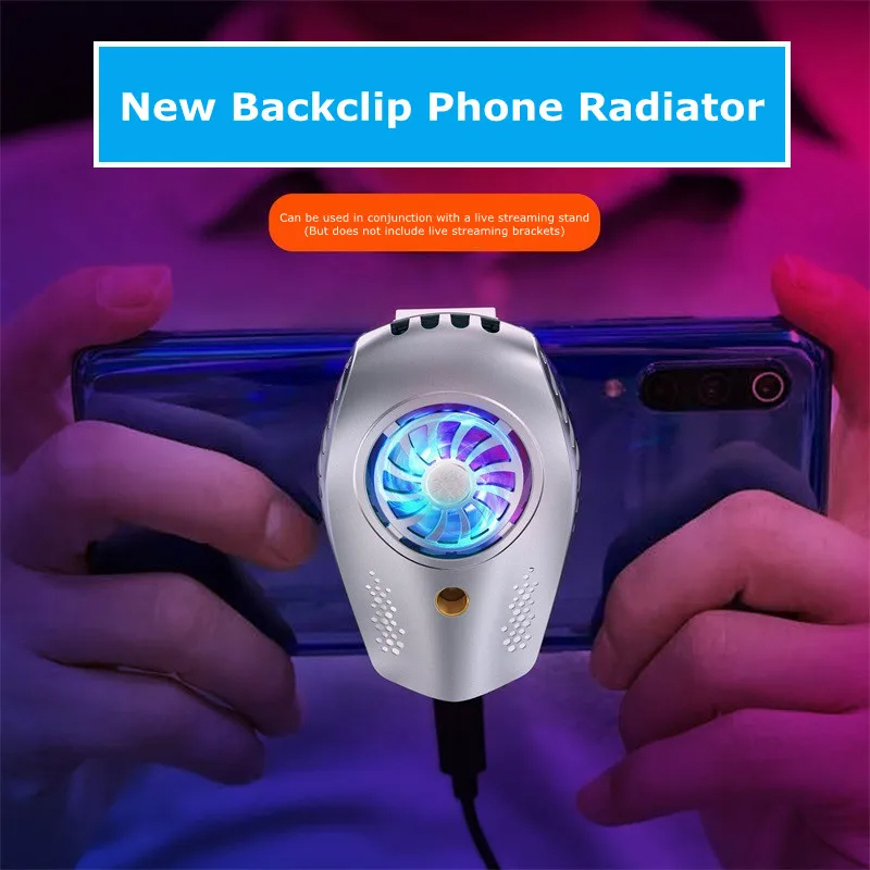 Jual Mobile Phones Back Clip Fast Cooling Fan K3 Semiconductor Game ...