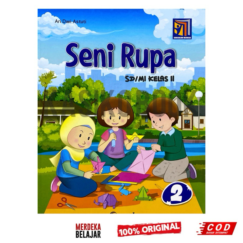 Jual ORIGINAL BUKU SENI RUPA UNTUK SD / MI KELAS 1 2 3 4 5 6 KURIKULUM ...