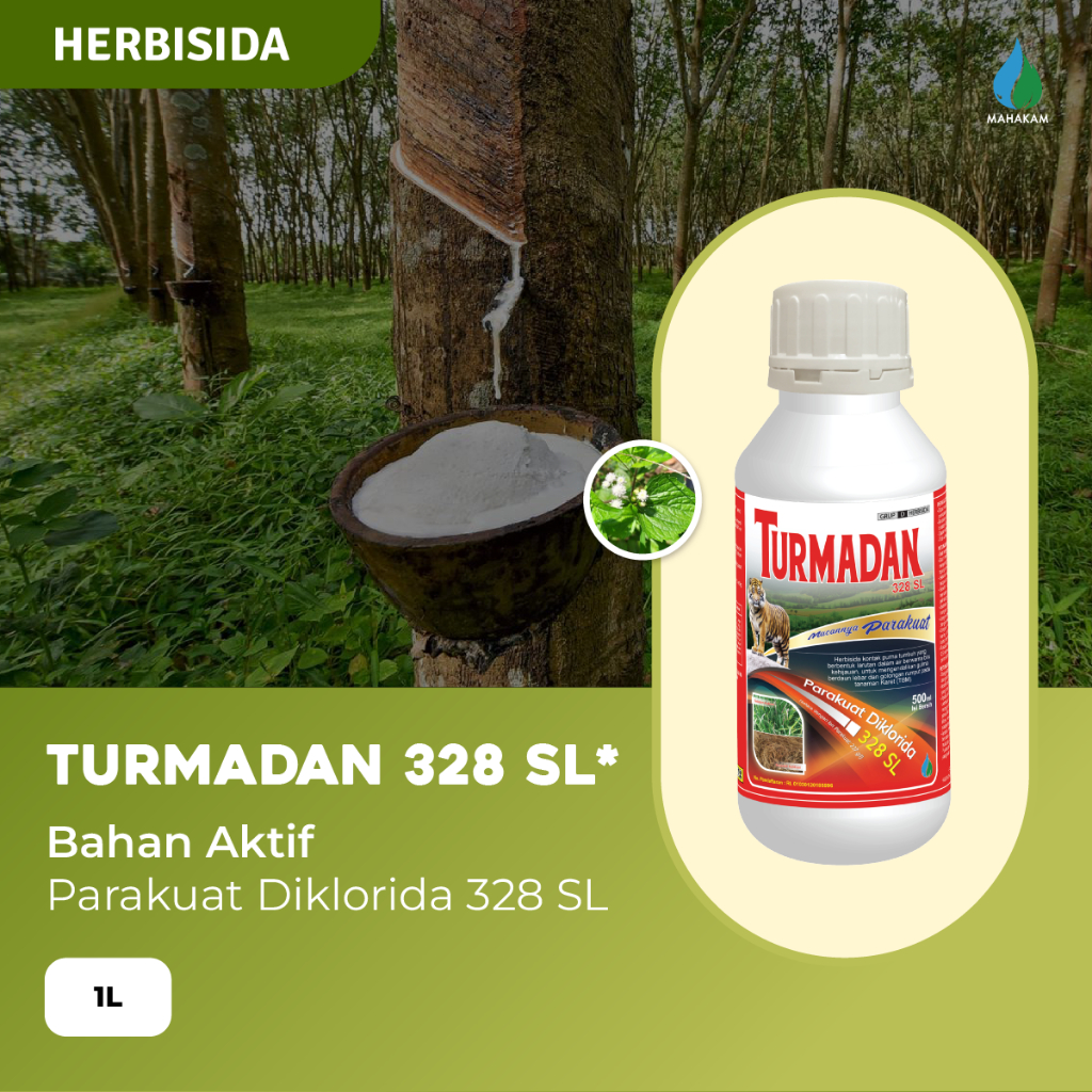 Jual Mahakam Turmadan 328 Sl 1 Liter Pestisida Herbisida Pengendali